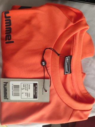 Sudadera Hummel Naranja Manga Larga