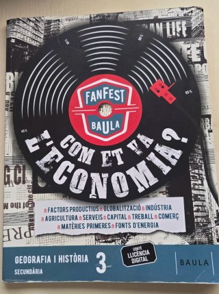 Geografia i Història 3, Secundària, Fanfest Baula