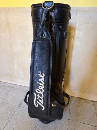 Bolsa de Golf Titleist Piel Mercedes Negra vintage