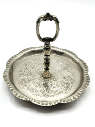 Bonito conjunto vintage de aderezo Silver Plated