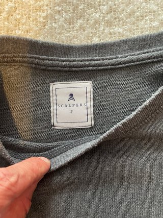 Jersey fino Scalpers gris talla S
