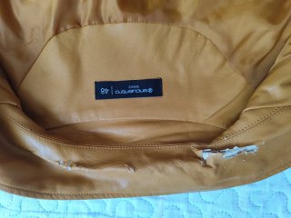 Chaqueta Springfield Mostaza Poliéster Talla 48