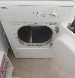 Secadora BRU blanca