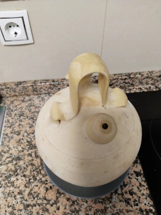 Botijo de agua de cerámica