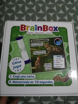 Brain Box Animales Juego de Mesa