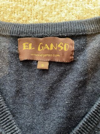 Jersey El Ganso Pico Talla S Azul