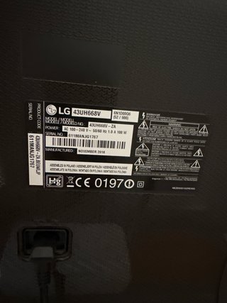 Televisor LG 43UH668V