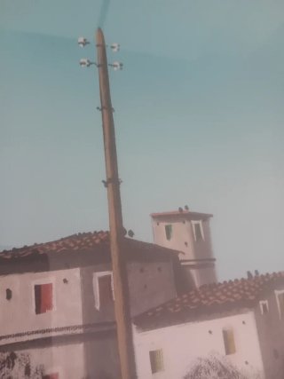 Dipinto Olio su Tela Silvio Conti-cm.70x50