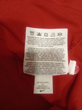 Camiseta Polo Nike Hombre XL Roja