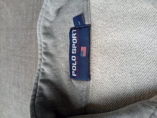 Sudadera Polo Sport Gris Talla L