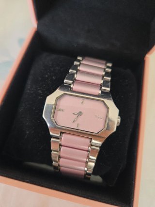 Reloj Tous Rosa y Plateado