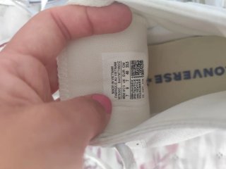Zapatillas Converse Blancas Altas número 40