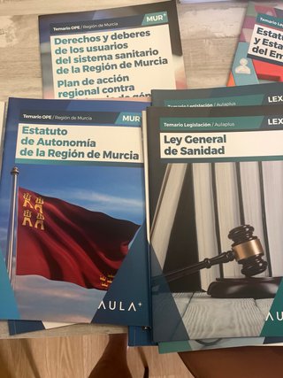 Temario Aulaplus OPE Enfermería 2025. 41 manuales