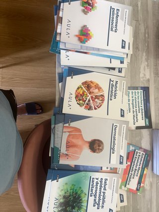 Temario Aulaplus OPE Enfermería 2025. 41 manuales