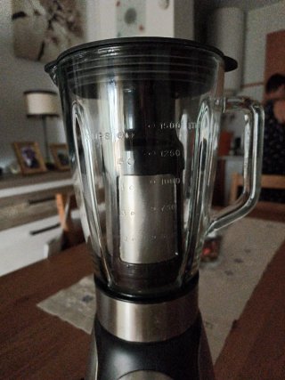 Batidora Vaso Cristal Solac