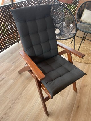 4 Sillas de terraza Teka Ikea