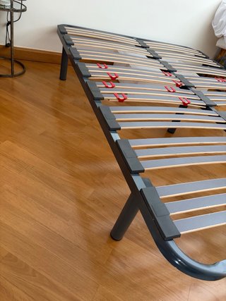 Cama 1.40m con colchón viscoelástico