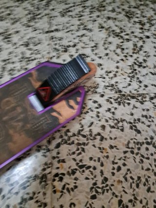 Patinete Oxelo Morado Ajustable y plegable.