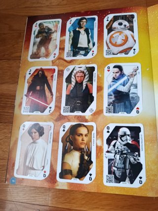 Colección Star Wars Juego de Cartas