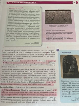 Literatura Universal, 1, Bachillerato, Proyecto...