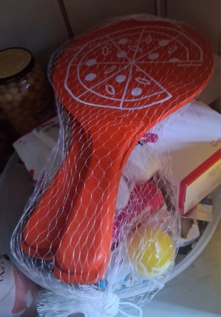 Palas Telepizza con Pelota