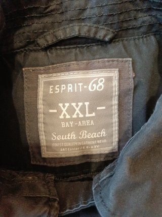 Chaquetón Esprit Negro Talla XXL