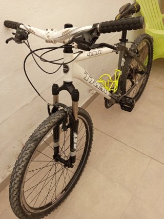 Bicicleta de Montaña Trek Blanca