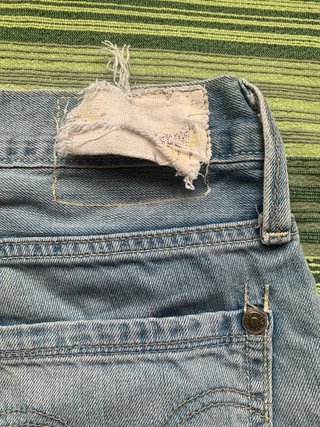Bermuda jeans Levi's blu