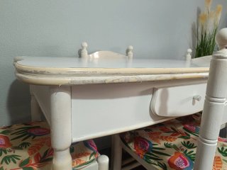 Mesa extensible cocina con 4 sillas