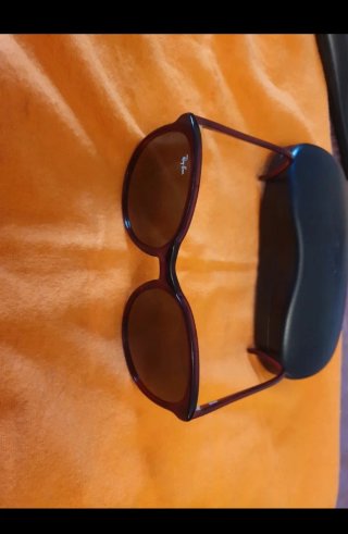 Gafas de Sol Ray-Ban rojizo y Negro