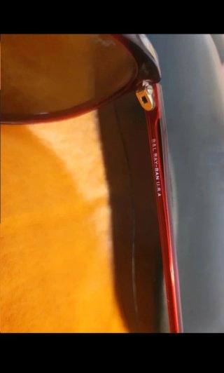 Gafas de Sol Ray-Ban rojizo y Negro