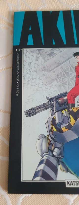 Cómic Akira #31  Epic Comics 1992 Katsuhiro Otomo