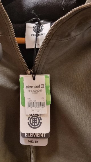 Chaqueta Element Dulcey Hombre Talla L Verde