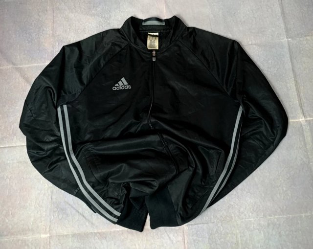 Chaqueta Bomber Adidas Negra Talla L