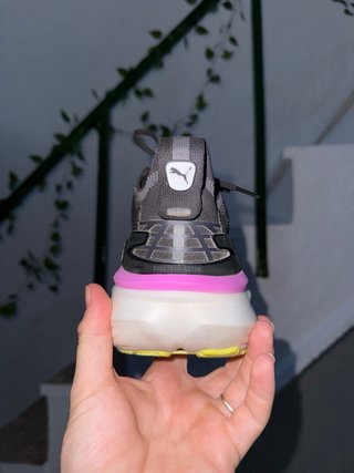 Zapatillas Puma Nitro 2 Gris y Rosa