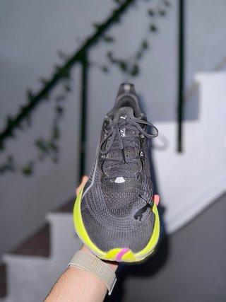 Zapatillas Puma Nitro 2 Gris y Rosa