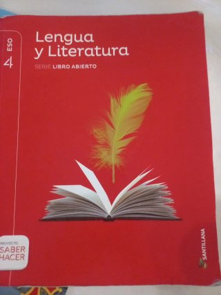 Lengua y literatura, 4 ESO serie Libro abierto