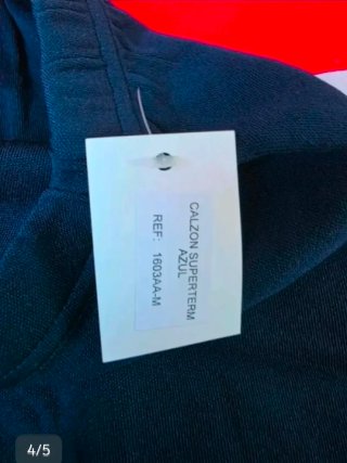 Pantalones térmicos interiores azul