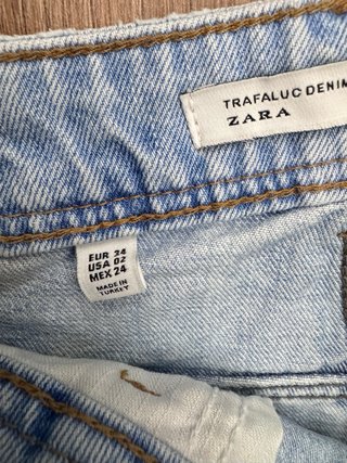 Shorts vaqueros Zara