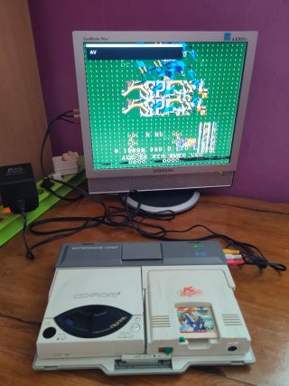 2 PC Engine + IFU-30 + CD-ROM2 + mando y juegos