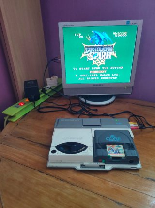 2 PC Engine + IFU-30 + CD-ROM2 + mando y juegos