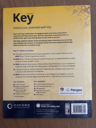 Key Bachillerato 2e 1 Student Book (Spain)