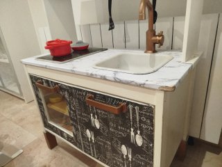 Cocinita de madera IKEA