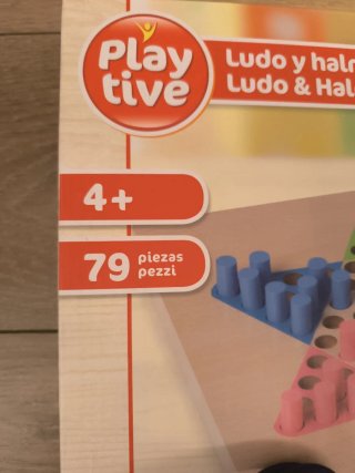 Juego de mesa Ludo y Halma 2 en 1