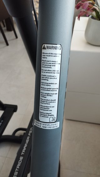 Elíptica NordicTrack FS7i FreeStride Trainer