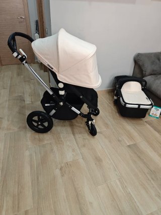 Bugaboo Camaleón 3 Negro y Marfil impecable