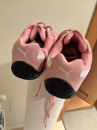 Zapatillas Puma Speedcats Rosa y Blanco