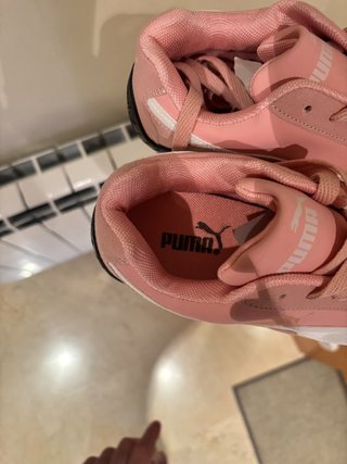 Zapatillas Puma Speedcats Rosa y Blanco
