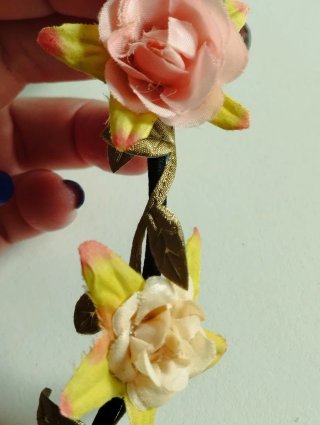 Corona de flores/diadema para eventos.Mujer y niña