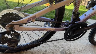 Bicicleta Monty Blanca Y Lila